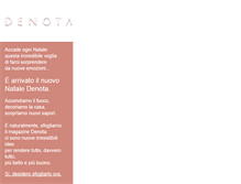 Tablet Screenshot of denota.it